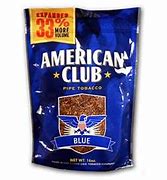 TOBACCO BAGS - AMERICAN CLUB 160Z BLUE